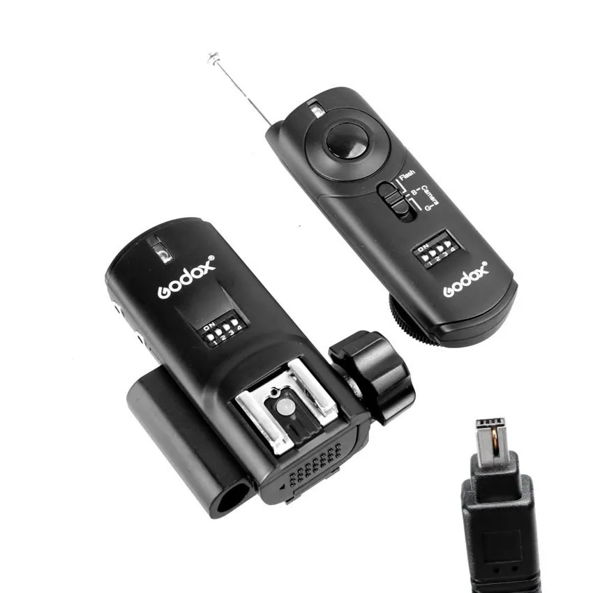 

GODOX Reemix RMII N2, GODOX Reemix RMII Flash Trigger Release Camera Shutter speed Reemix 3-in-1 Remote Control for Nikon D70S