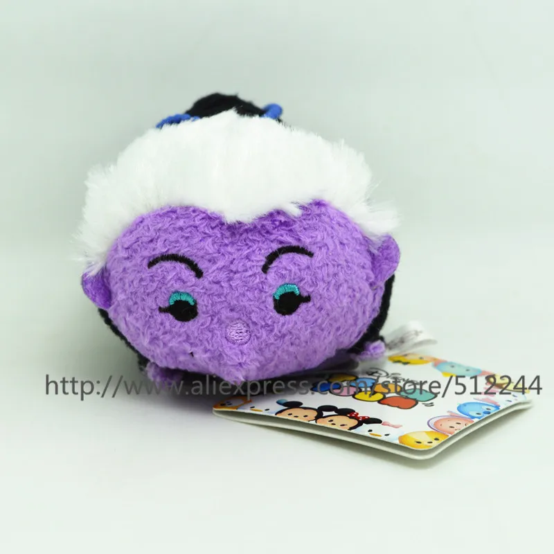 New The Little Mermaid Ursula Tsum Tsum mini plush Toy Doll 3.5" Gift