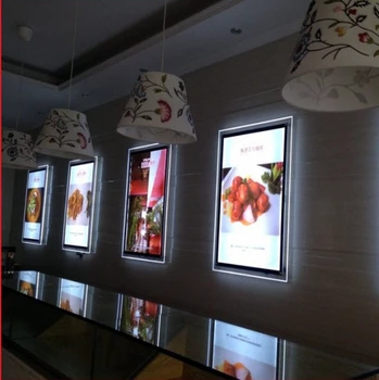 

15 Units X A4 LED Advertising display wall lighted up menu board tatoo light box