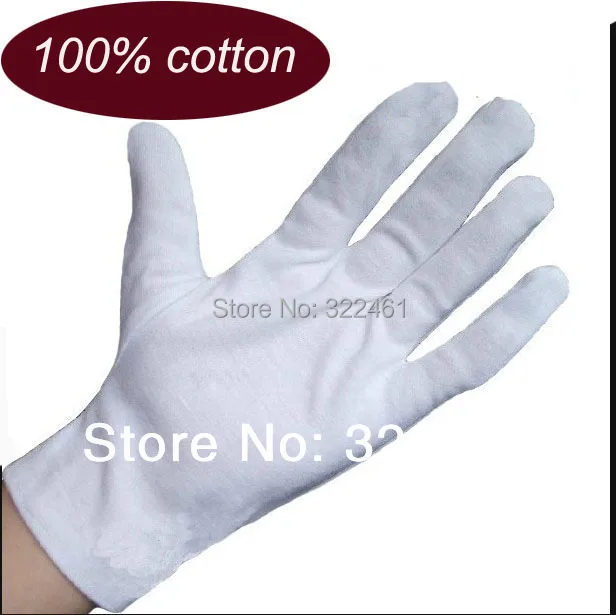 

Hip hop Festive &Party supplies dance fashion gloves, halloween white luvas, party prors mittens white cotton glove 7pairs