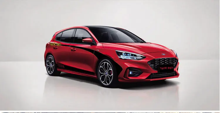 TAIYAO автомобильный стильный спортивный автомобильный стикер для Ford focus ST RS автомобильные аксессуары и наклейки авто стикер