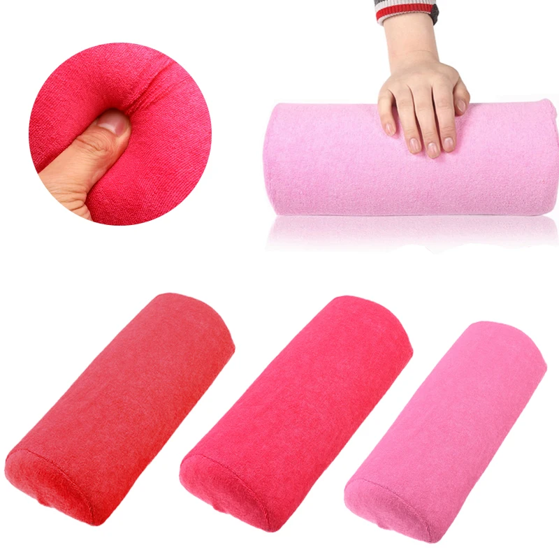 

Soft Column Nail Hand Rest Pillow UV Gel Polish Manicure Care Salon Half Hand Cushion Rest Pillow Nail Accessories Tool
