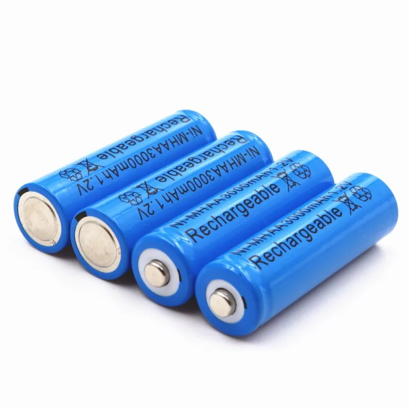 1 шт. AA 2 V 3000mAh батарея Ni MH v 1800mAh AAA перезаряжаемые батареи сад Солнечный свет