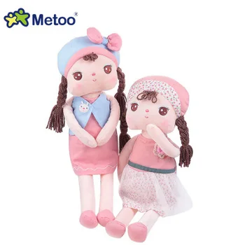 

58cm Kawaii Plush Stuffed Animal Cartoon Kids Toys for Girls Children Baby Birthday Christmas Gift Angela Rabbit Girl Metoo Doll