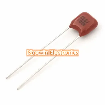 

20pcs CBB Polypropylene film capacitor pitch 5mm 222 2.2nF 100V