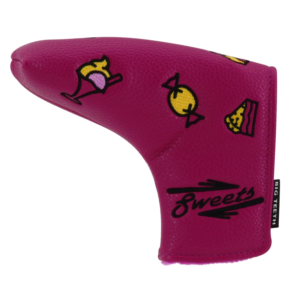 6003508 big teeth golf pingtype putter cover red (1)