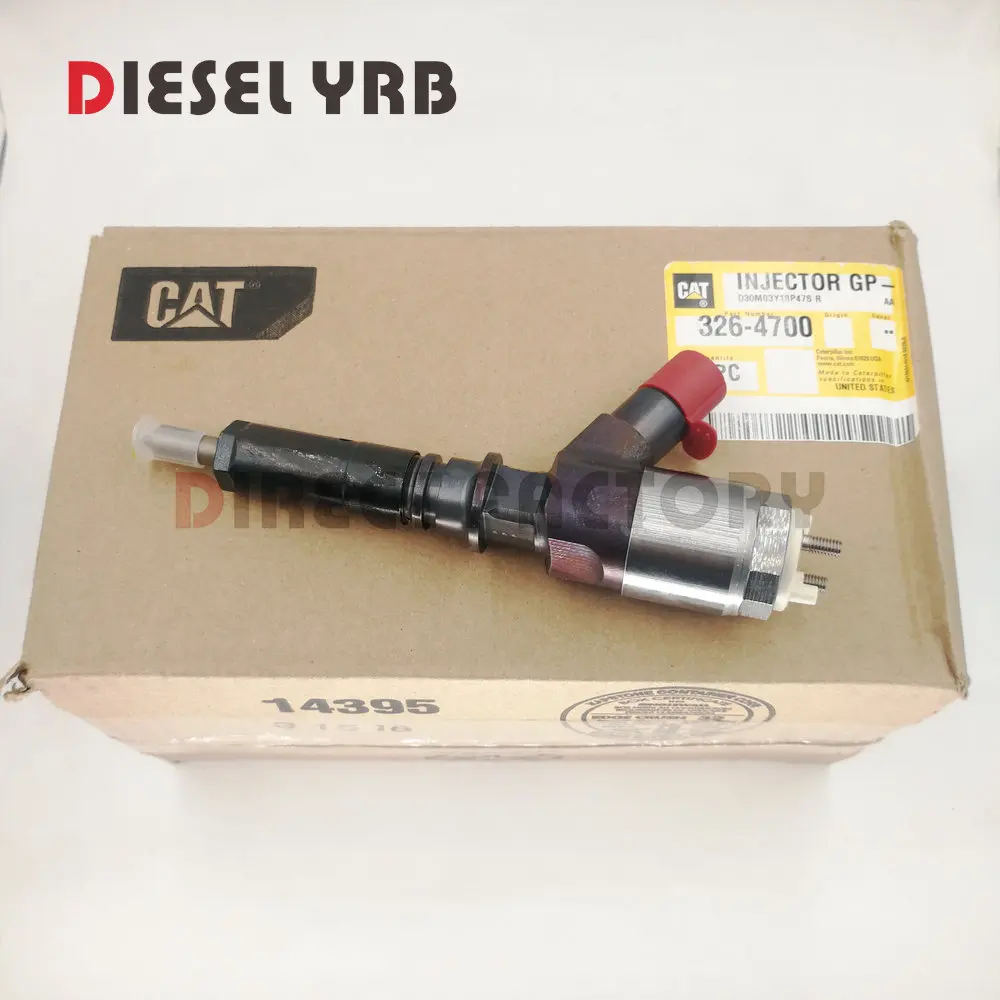 

Original New Fuel Injector 326-4700 3264700 for C6 C6.4 Engine 320D 320DL for Caterpillar C6,C6.4,320D excavator