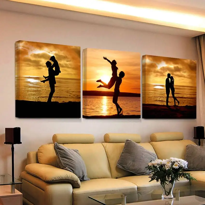 

Print World Map Image Bedroom Living Room Abstract Modern Triptych Home Decoration Wall -105295-JBO