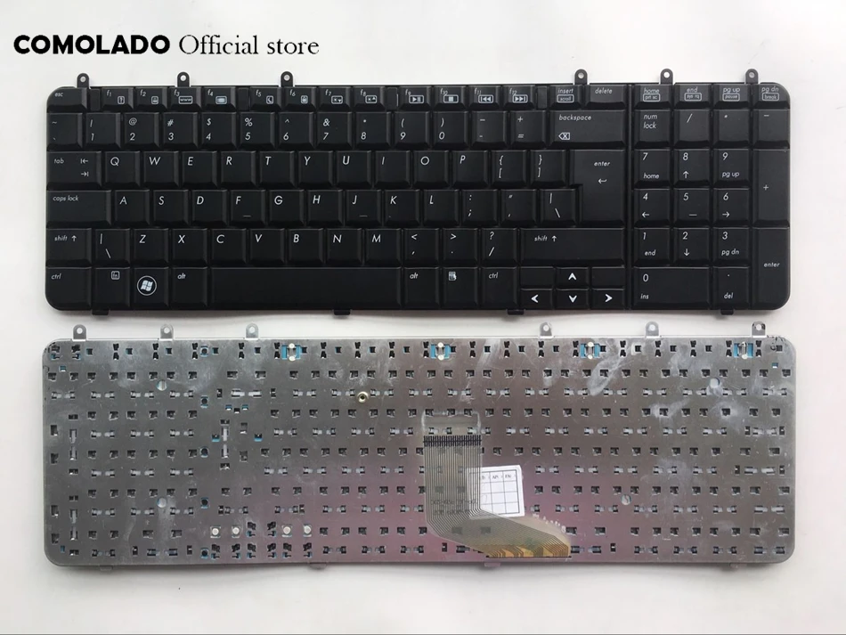 Клавиатура на английском языке для ноутбука HP pavilion DV7 1000 1100|Клавиатуры замены| |