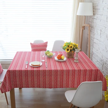

table cloth coffee tea table cloth deer christmas animal pure linen cotton japen europe american modern style deal free shipment