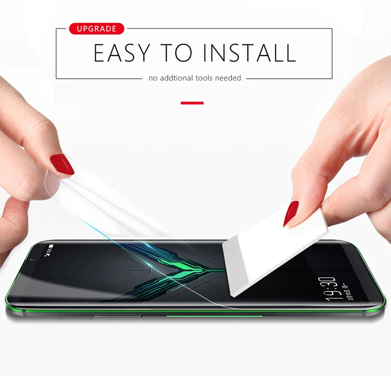 Изогнутая 3d пленка CHYI для xiaomi black shark 2 3 защитная на экран с полным покрытием нано