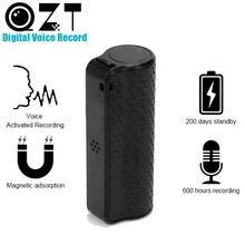 16 Гб Аудио Диктофон 600 часов записи Магнитный Профессиональный цифровой HD диктофон Denoise дальние расстояния водонепроницаемый