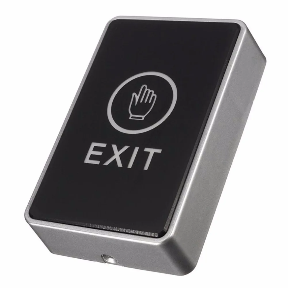 LESHP кнопочный сенсорный датчик Кнопка выхода безопасности Система Контроля Доступа Дверь Выход Кнопка выпуска со светодиодный ным