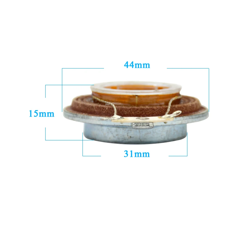 AIYIMA 2 шт. аудио Динамик s 35/44 мм самолет вибрации Динамик-резонансная томография Динамик 15 Вт 4 Ом «сделай сам» для дома Театр