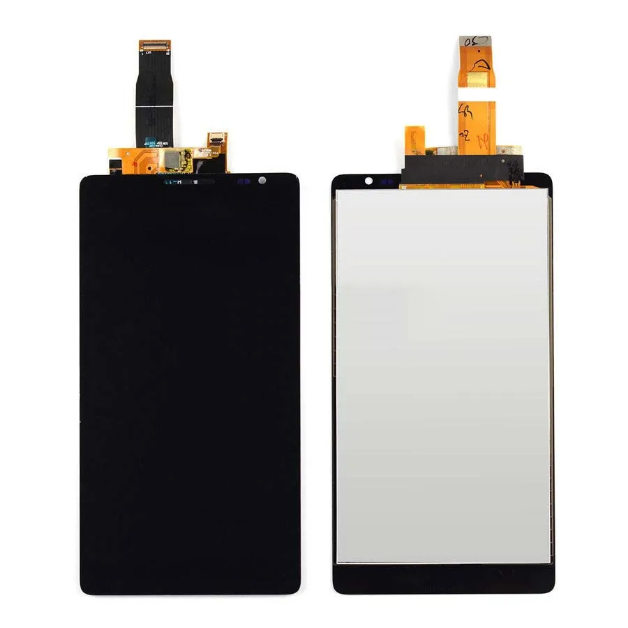 

Black LCD Display + Touch Screen Digitizer Assembly Replacements For Huawei Ascend Mate 1 MT1-U06 Free Shipping