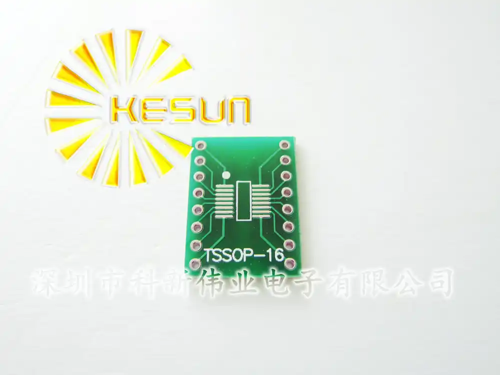 SOP16 SO16 TSSOP16 MSOP16 to DIP16 PCB Pitch 2.54mm Converter Board Adapter