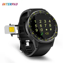 Interpad font b GPS b font Smart Watch MTK2503 Fitness Tracker Heart Rate Monitor With Camera