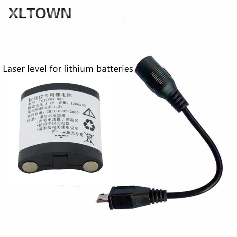 

Xltown laser level dedicated 3.7v lithium battery and charging your connection laser level instrument accessories battery