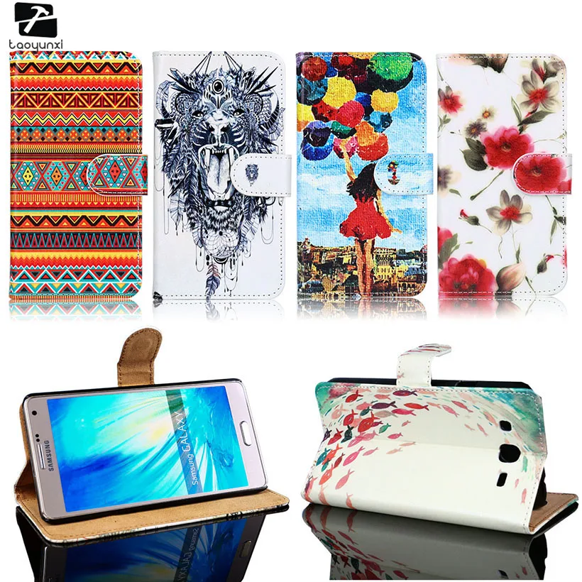 

PU Leather Flip Case For Samsung Galaxy Mega I9152 Win I8552 Grand 2 3 G7102 G720 I9082 S4 Active i9260 G350E G313H Case Cover