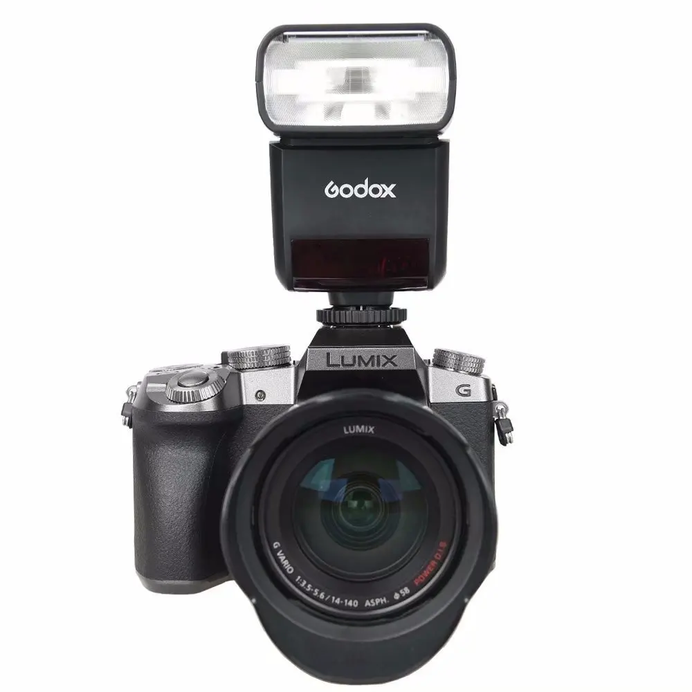 Godox TT350O 2 4G HSS 1/8000s TTL GN36 Мини Вспышка Speedlite + 2x2500 mAh аккумуляторная батарея для