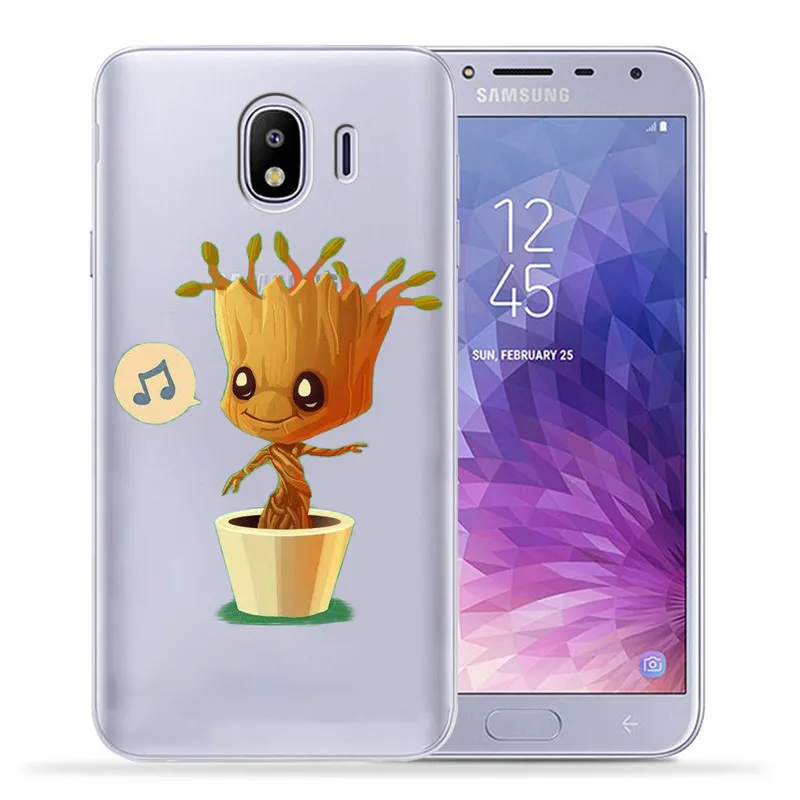 Роскошный чехол Marvel с Мстителями для samsung Galaxy J3, J4, J5, J6, J7, J8 Plus,,,, J2 Prime, силиконовый чехол, Etui Deadpool