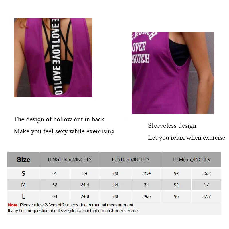 Sporting Sleeveless Shirt Women Workout Sexy Vest Breathable Gyming Tank Tops Tees Fitness Quick Dry Top Female Shirts