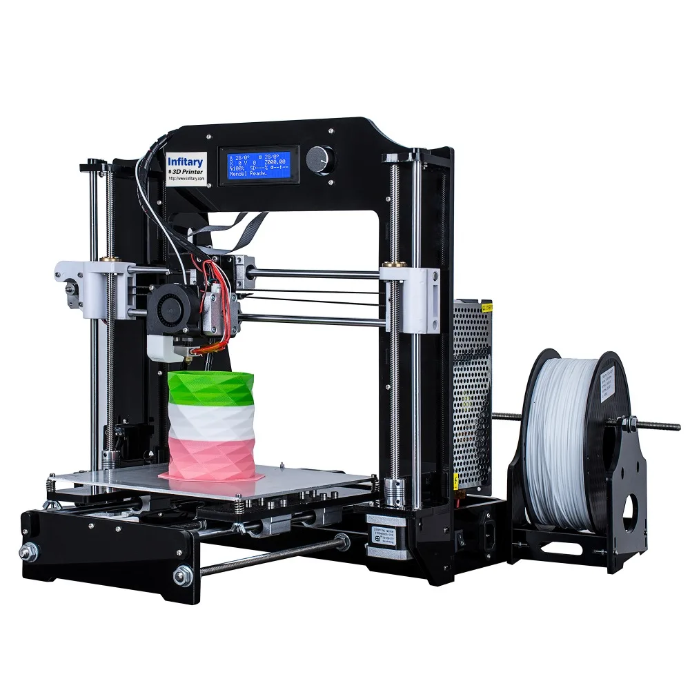 Faster Preheat High Precision Reprap Prusa i3 3d printer DIY kits with