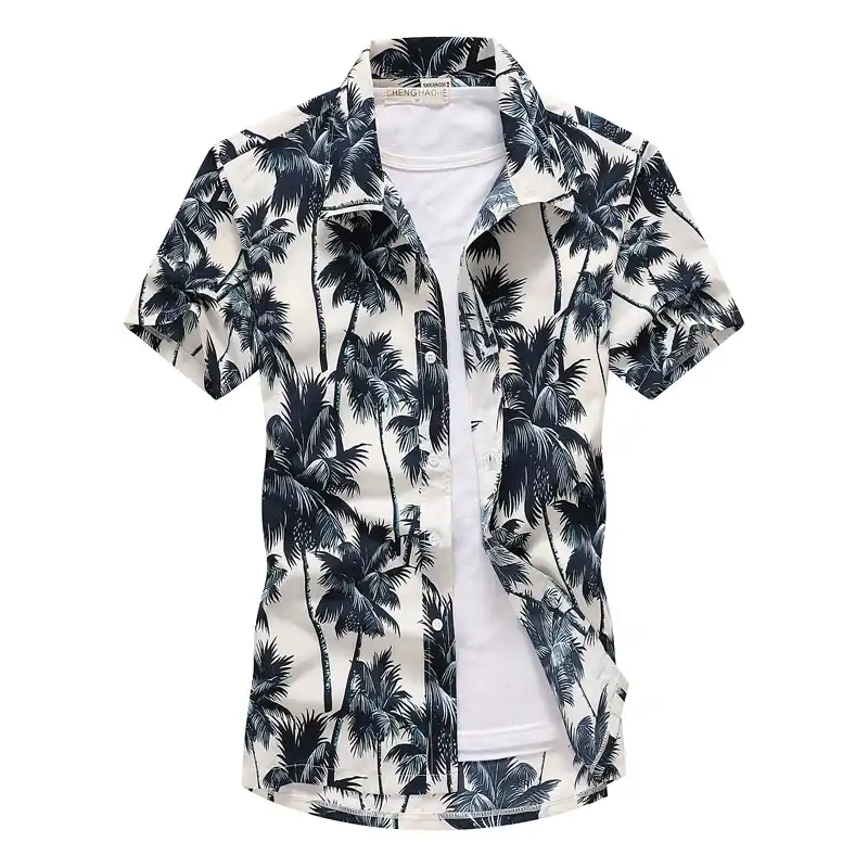 camisa de hombre hawaiana