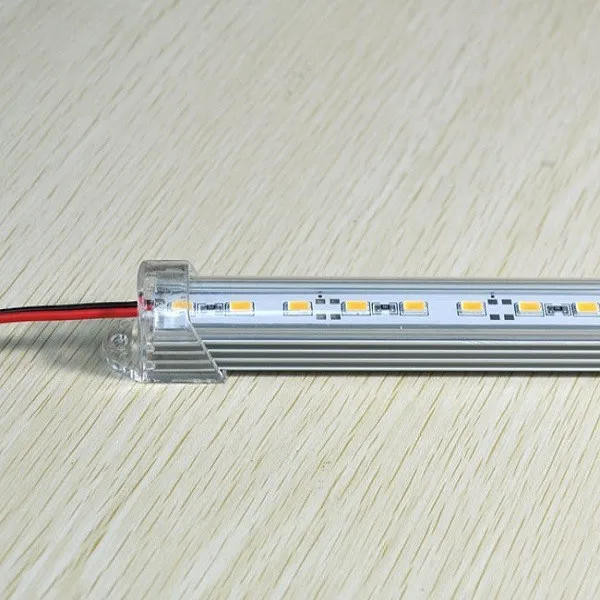 Fanlive 5630 SMD 72 светодиодный 1 метр Жесткая светодиодная лента бар жесткая Пиксельная лента свет с алюминиевым каналом 12 В по DHL 20 шт./партия