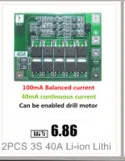 2 шт. 4S 40A литий-ионный аккумулятор 18650 зарядное устройство PCB BMS защита сбалансированная плата для бурового двигателя 14,8 в 16,8 в Lipo модуль