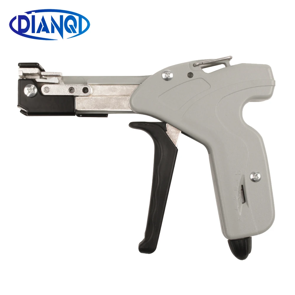 

Stainless Steel Cable Self-locking Tie Gun plier width 8mm thick 0.3mm metal cable tie shear tensioner strapping gun lifting