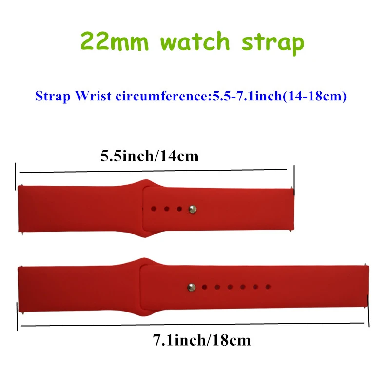 18 мм 20 мм 22 мм 3 шт. силиконовый ремешок для часов gear S2 ремешок для samsung gear S3 Classic Frontier Galaxy Watch Amazfit Bip браслет