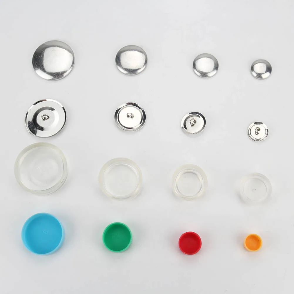 DIY Bag Cloth Buckle Kits Press Button Cloth Base Semi-finished Products with 1 Set Tools LXY9 JY16