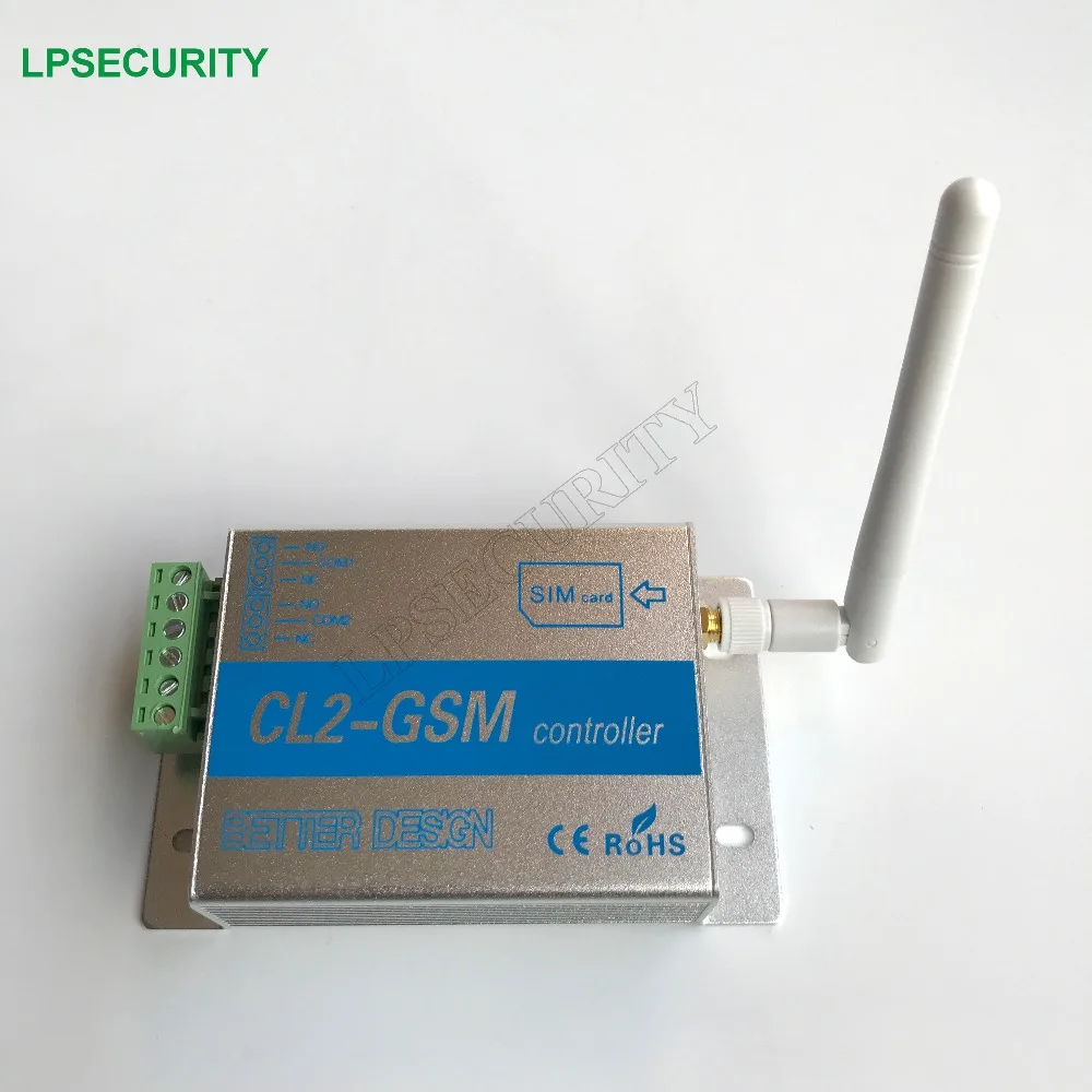 

64 authorized users Aluminium Alloy Case CL2-GSM Wireless 2 Channel Remote Switch GSM & SMS Smart Home Security System