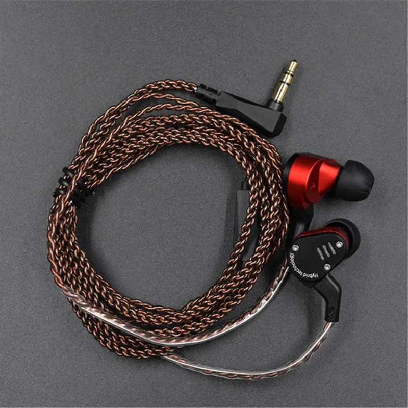

KZ Hybrid Earphone KZ ZSA Armature And Dynamic Headset In Ear Stereo Earbuds Monitoring DJ Meta HiFi Bass Headphone for Phone