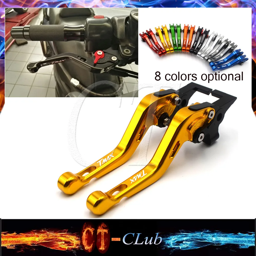 

CNC Brake Clutch Levers For Yamaha TMAX 530 T MAX 530 T-MAX530 2012-2017 2013 2014 2015 2016 Adjustable Shorty Type