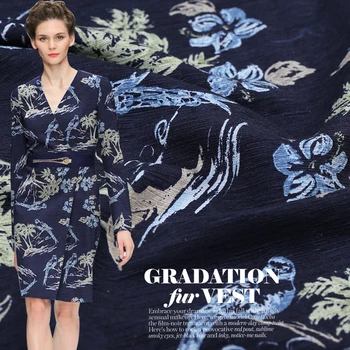 

30mm printed silk spinning silk fabric 114cm clothing robe dress fabric heavy silk fabric for dress wholesale silk cloth