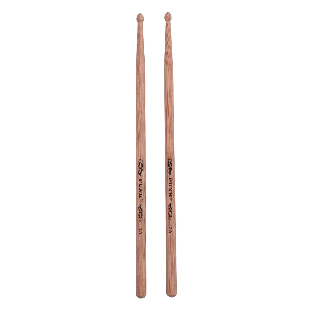 One Pair of Drumsticks Wooden Drum Sticks Hickory Wood Drum Set Accessories 5A/ 5B/ 7A 3Sizes for Option drum sticks