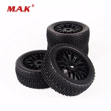 4PC/Set 1:8 Scale RC Off-Road Buggy Car Model Tire Tyre & Wheel fit HSP HPI RC Off-Road Racing Car Accessories 4PC/Set 1:8 Scale RC Off-Road Buggy Car Model Tire Tyre & Wheel fit HSP HPI RC Off-Road Racing Car Accessories