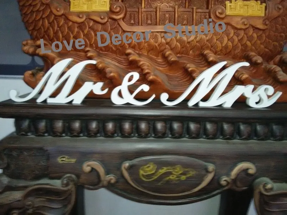 Spedizione gratuita mr & mrs home decor wedding decor pianificazione di nozze regali di nozze