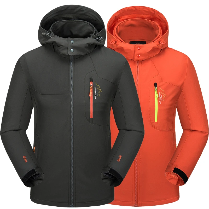 Mode Nouveaux Hommes Manteaux Automne Manteau Garder Coupe Les orange Imperméable Chaud Printemps Veste Green De L'eau vent Pare Solide dark Softshell Au Blue Army vent Vestes À black Pour r0daqrn