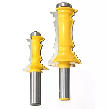 

2pcs 1/2 Inch Shank Bottom Wood Cleaning Bit Straight Router Bit Clean Milling Cutter Woodworking Bits Power Machine