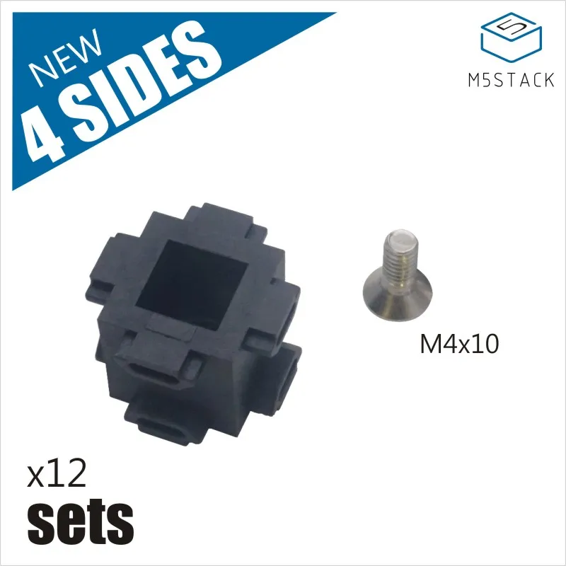M5Stack Новый Пластик Угловой соединитель для 1515 Алюминий профиль 10 шт набор M4 винты