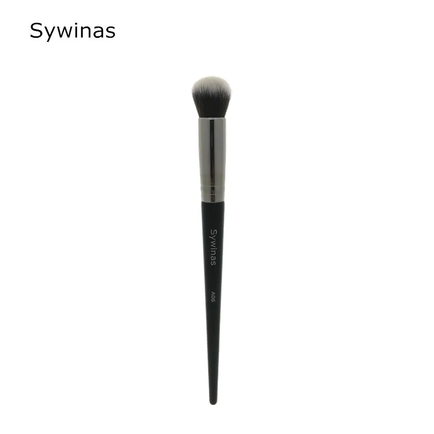 

Sywinas 1pc face shape bronzer brush #A06 high quality blending buff foundation contour makeup brushes.