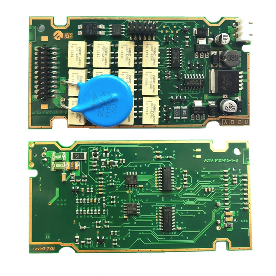 Лучшее качество Lexia3 полный чип золото PCB Diagbox V7.83 PP2000 V48/25 Lexia 3 для Citroen для peugeot прошивка 921815C реле NEC