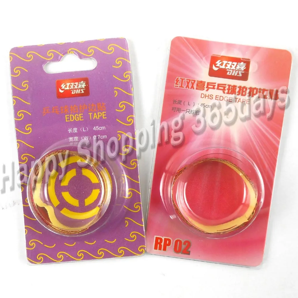

2x DHS Original Protective Edge Tape For Table Tennis Racket Professional Ping Pong Accessories