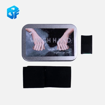 

Which Hand Magic Tricks Magician Guess Hand Coin Magic Close Up tricks magic props