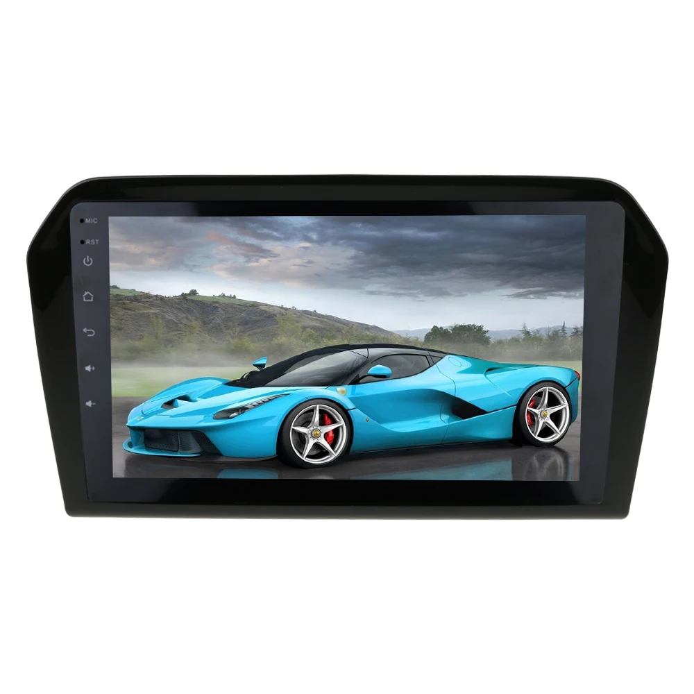 Sale Sinosmart Android 8.1 Car GPS Navigation for Volkswagen Santana 2012-2017 Radio 2din 2.5D IPS/QLED Screen 1