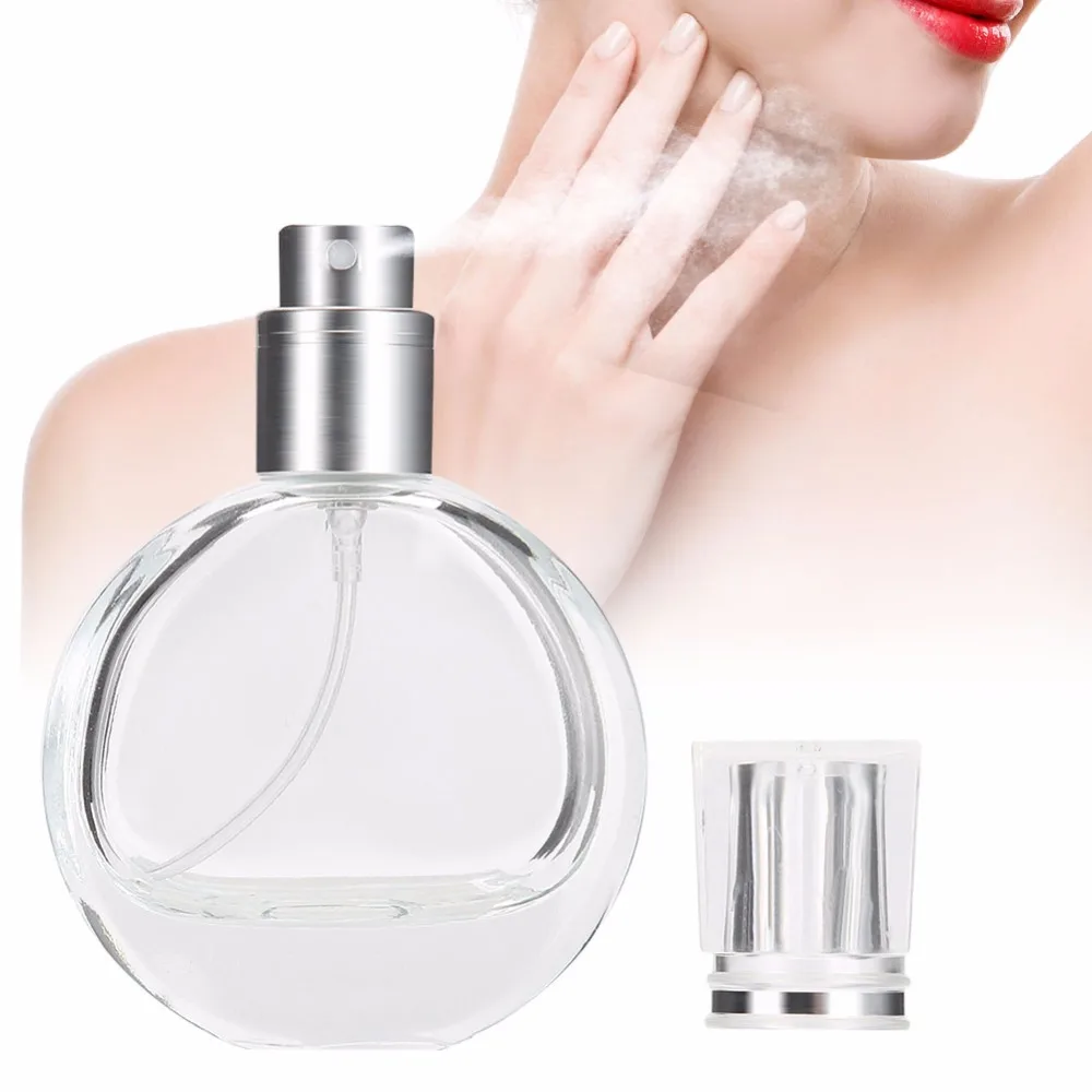25ml glass perfume bottle mini portable travel Containers filled with perfume atomizer bottle