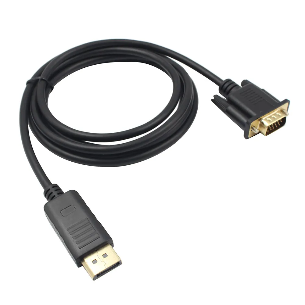 DisplayPort DP TO VGA Converter адаптер HD 1080 P мужчинами Соединительный Кабель-адаптер для ноутбука рабочего стола PC AP04f